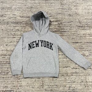 H&M Gray New York Hoodie